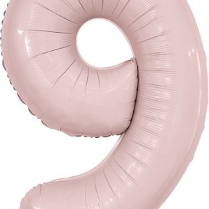 Цифра, 9, Slim, Пыльная роза,
